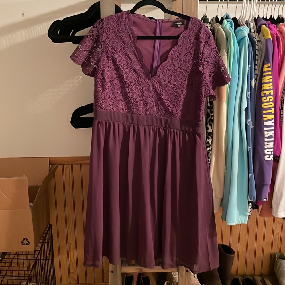 XL Royal Purple Dress